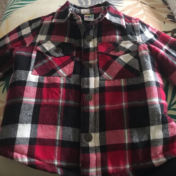 boys lumberjack jacket